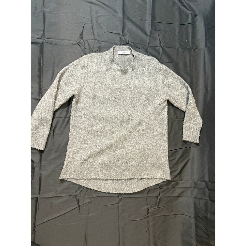 Zara knit‎ wool blend sweater oversized Small women’s